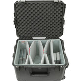 SKB iSeries 2217-12 Case with Think Tank-Designed Video Dividers & Lid Foam (Black)